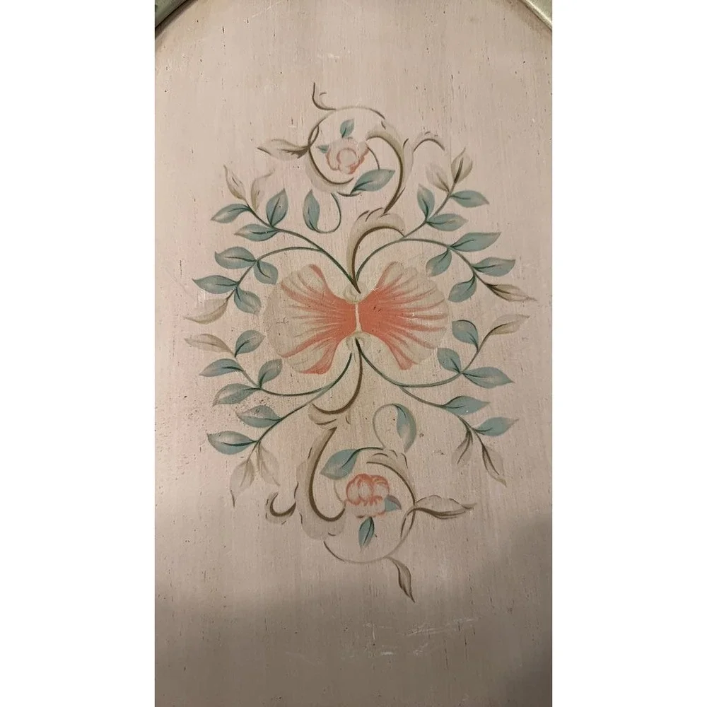Vintage Floral‎ Embossed Decorative Tray